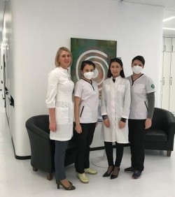 14 января 2021 года врачи неврологии Центра медицинской реабилитации воинов интернационалистов Кутникова Татьяна Александровна и Бакитова Айжан Амангалеевна посетили ООО «Клиника интеллектуальной нейрохирургии» Международный медицинский центр имени В.С. Б