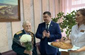 Поздравление ветерана ВОв Ленкова А.А.